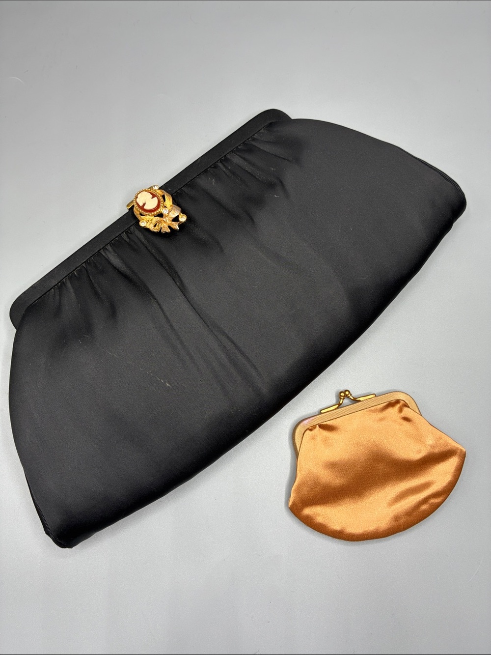 Authentic vintage 1950s 1960s "After Five" by Lowy & Mund Evening Clutch